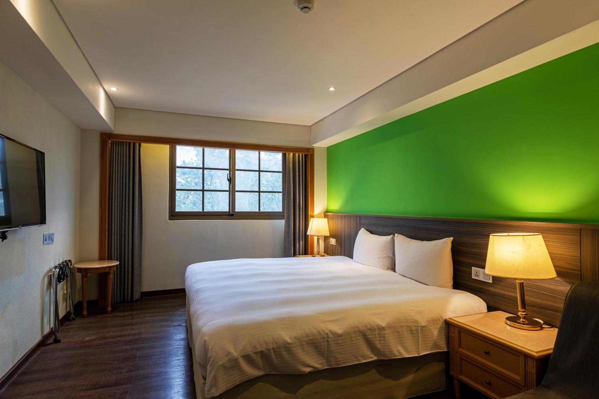 Green World Triple Beds Tchaj-pej Exteriér fotografie