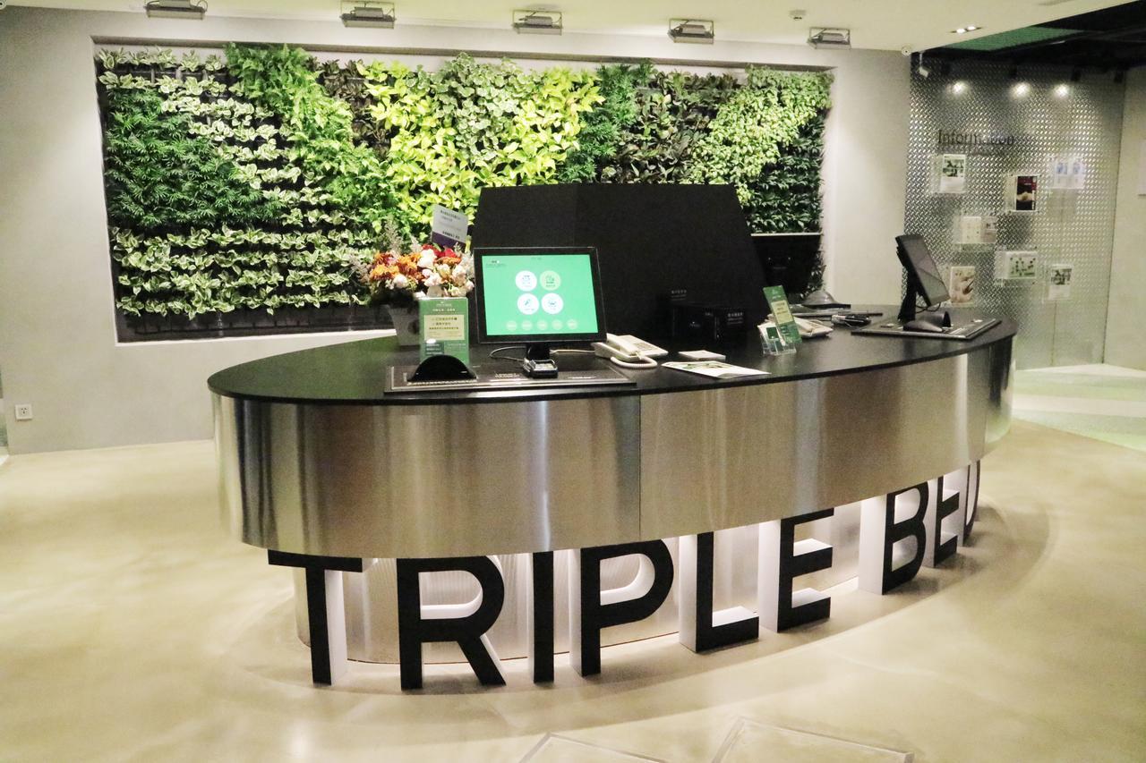 Green World Triple Beds Tchaj-pej Exteriér fotografie