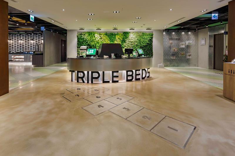 Green World Triple Beds Tchaj-pej Exteriér fotografie